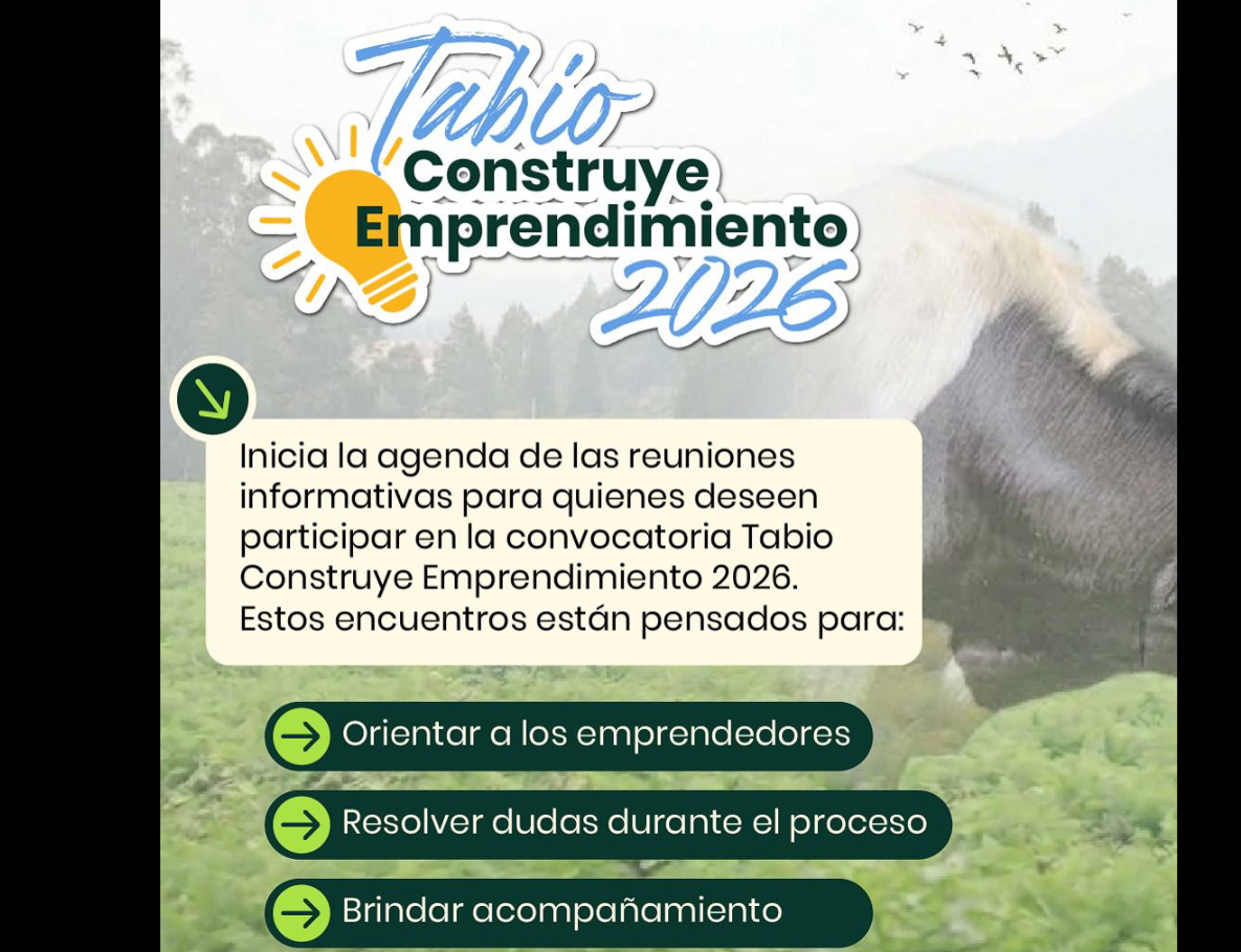 |Tabio| inicia reuniones informativas para la convocatoria |Tabio| Construye |Emprendimiento| 2026