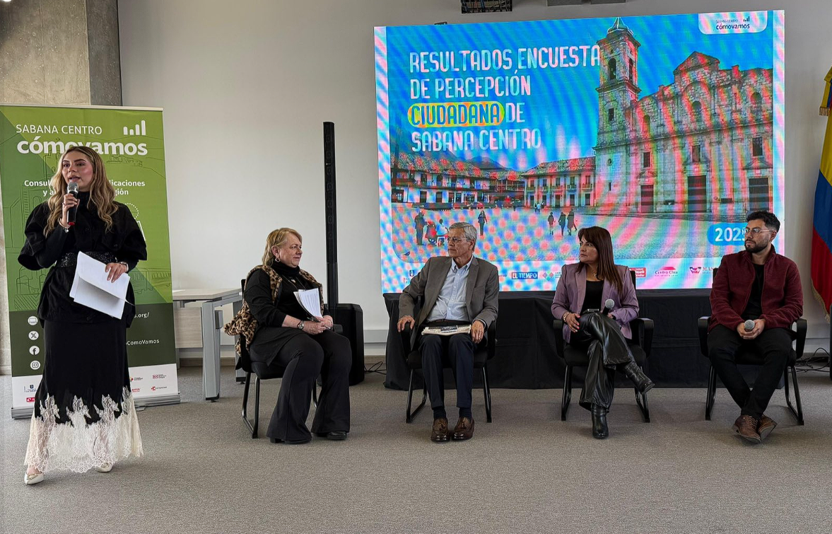 Encuesta |Sabana Centro Cómo Vamos| 2025 registra la mejor |percepción de seguridad| en ocho años en el municipio de |Chía|