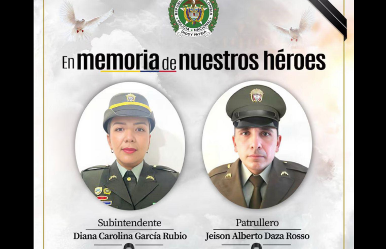 Dos |policías| fueron |asesinados| en la vía |Girardot|–|Guataquí| durante operativo de control