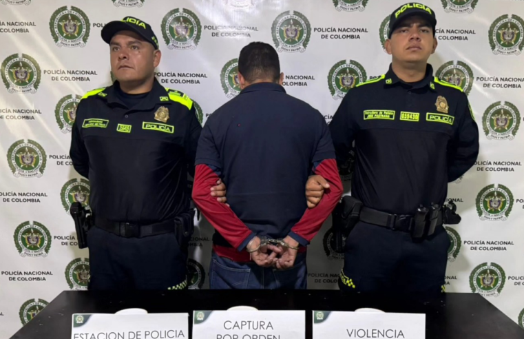 Capturan en |Gachancipá| a hombre requerido por |violencia intrafamiliar| agravada