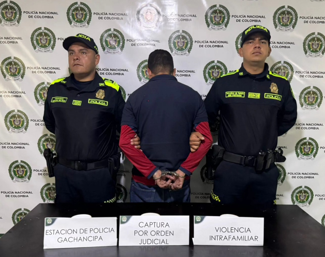 Capturan en |Gachancipá| a hombre requerido por |violencia intrafamiliar| agravada