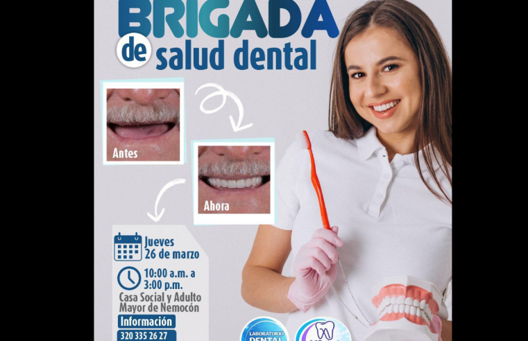 |Nemocón| invita a jornada de |salud dental| para la comunidad