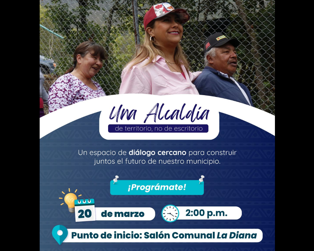 |Sopó| fortalece |participación ciudadana| con jornada territorial en |La Diana|