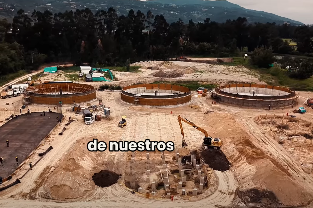 Avanza la |construcción| de la |PTAR| |Calahorra| rumbo a su primer año + Video