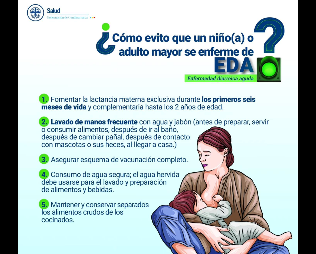 |Gachancipá| promueve campaña “Pequeños Saludables” para prevenir la |EDA| en |menores de 5 años|