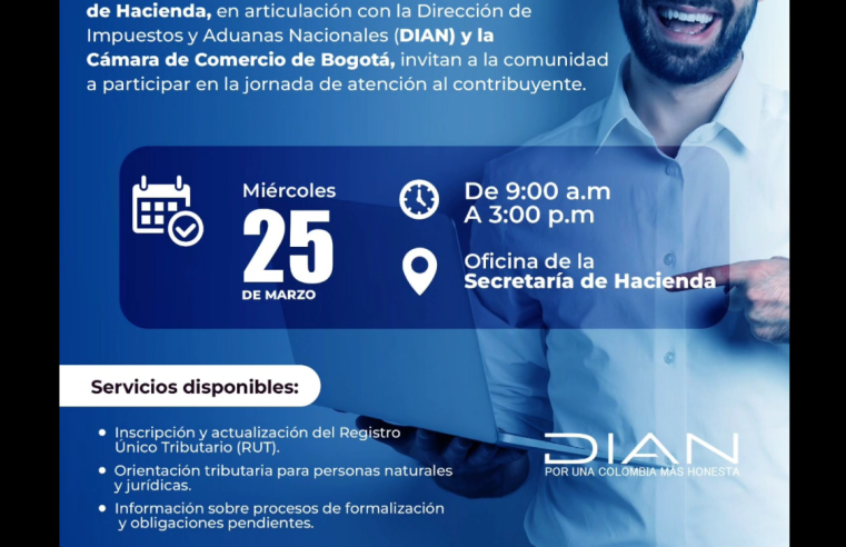 |Gachancipá| acerca servicios de la |DIAN| a la comunidad con |jornada institucional|