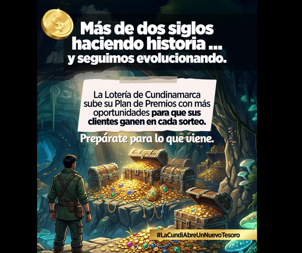 Lotería de |Cundinamarca| revela un nuevo tesoro con $28.000 millones en premios