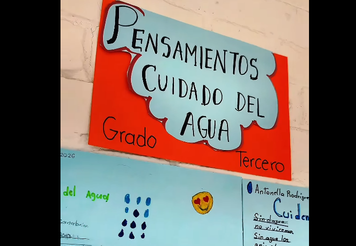 Instituciones educativas conmemoran el |Día del Agua| con acciones de |conciencia ambiental| + Video
