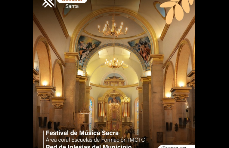 |Cajicá| vive la |Semana Santa| con música y espiritualidad a través del |Encuentro Coral| de |Música Sacra|