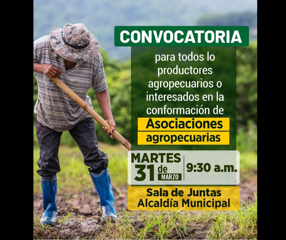 |Nemocón| convoca al |sector agropecuario| para fortalecer asociaciones