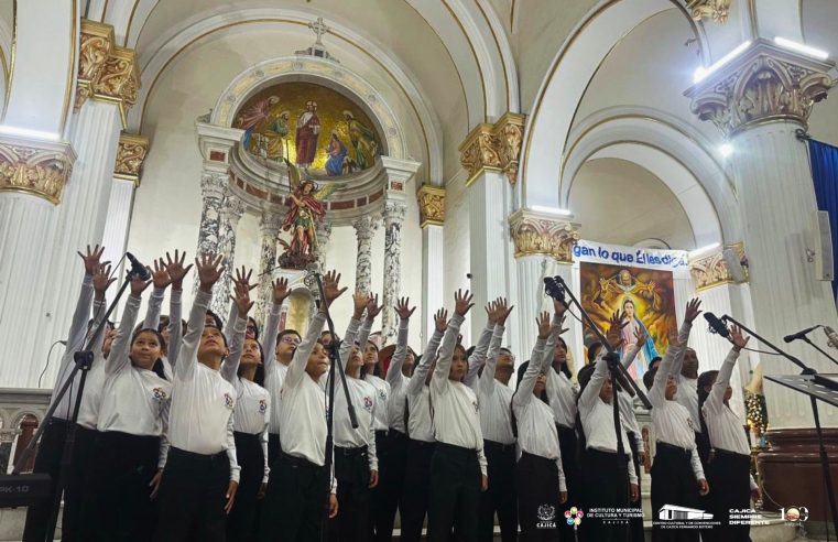 Coro Integración de |Cajicá| participa en festival de |coros sacros| en |Paipa|