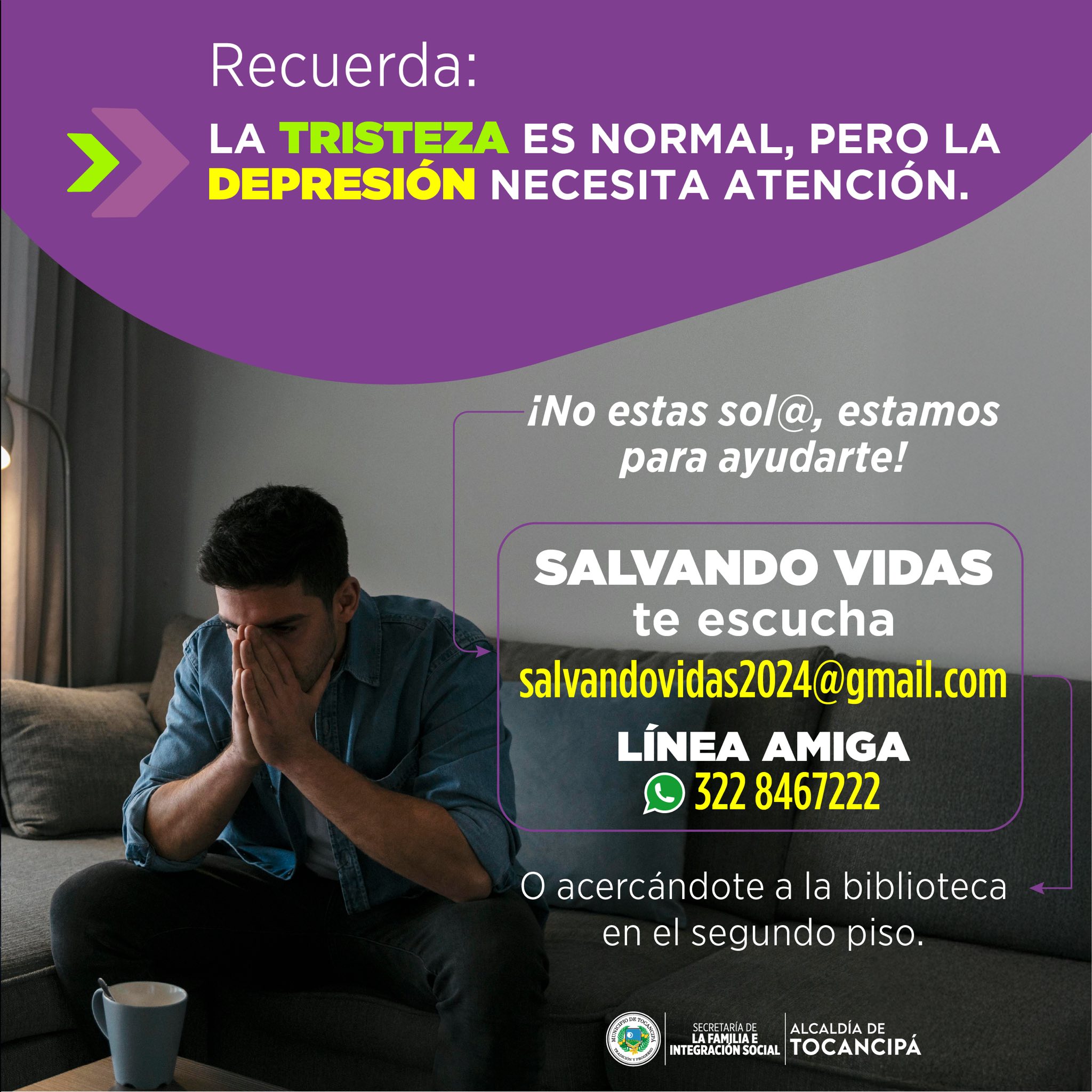 Diferenciar |tristeza| y |depresión|, clave para el |bienestar emocional|