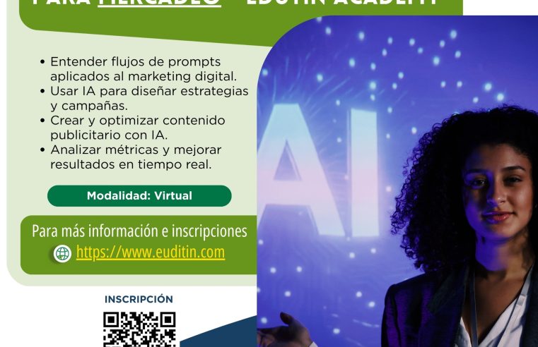 Invitan a fortalecer habilidades en |marketing| con |curso gratuito| en |Inteligencia Artificial|