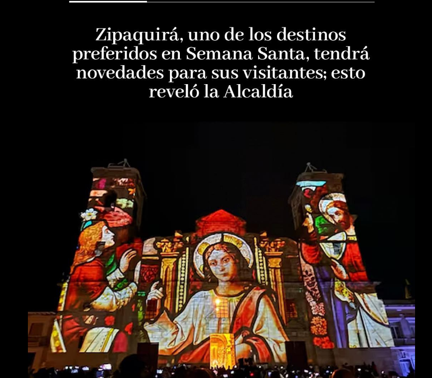 |Zipaquirá| anuncia novedades para visitantes durante |Semana Santa|