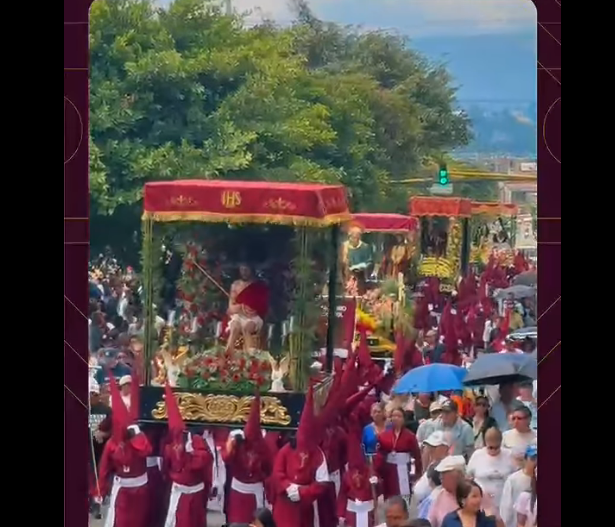 |Zipaquirá| conmemora el tradicional |Santo Viacrucis| con masiva participación + Video