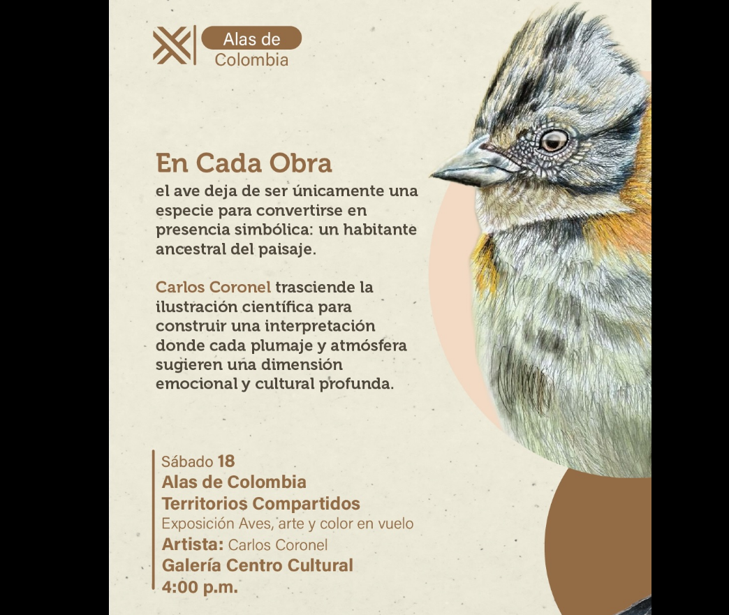 |Exposición| “Alas de Colombia” invita a redescubrir la |naturaleza| a través del |arte|