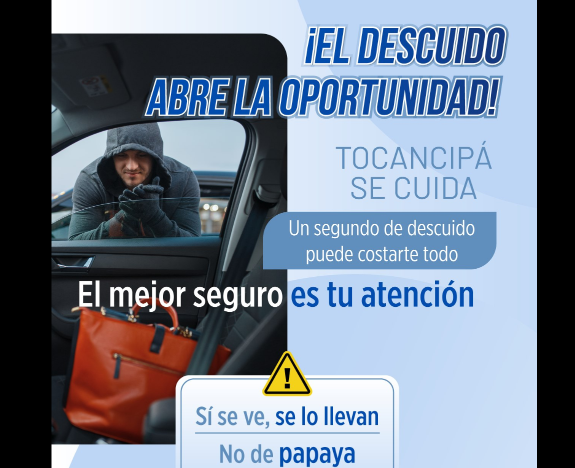 |Tocancipá| refuerza recomendaciones para prevenir |hurtos|