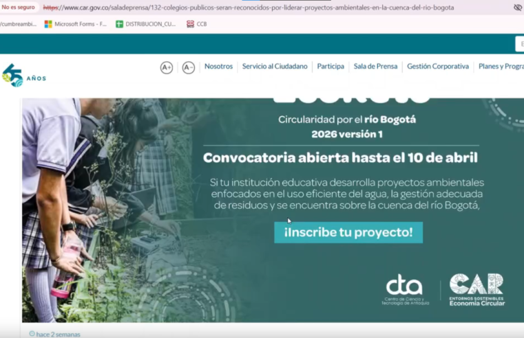 Invitan a participar en el |EcoReto| 2026 con |kits ambientales| + Video