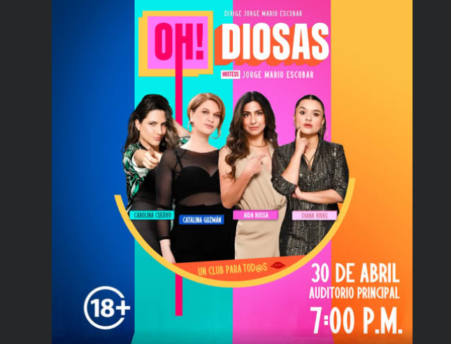 “¡Oh Diosas!” llega a |Cajicá| con una propuesta teatral llena de |humor| e irreverencia