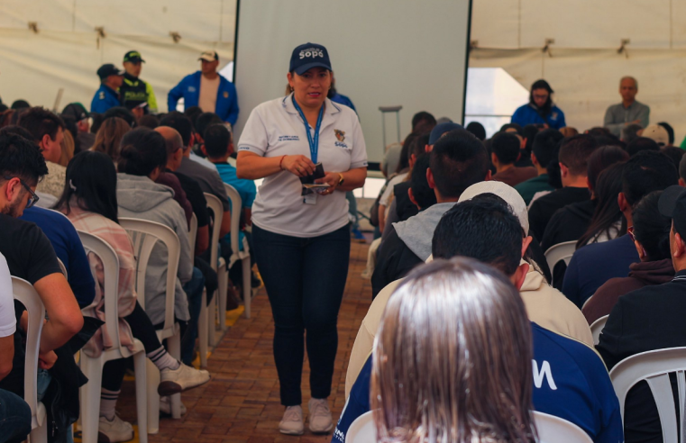 |Sopó| fortalece el diálogo comunitario en temas de |seguridad|, convivencia y |movilidad|