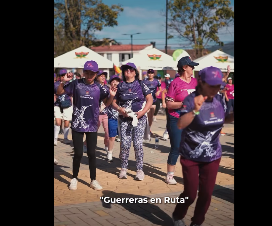 |Gachancipá| celebra el éxito de la V| Carrera de la Mujer| “Guerreras en Ruta” + Video