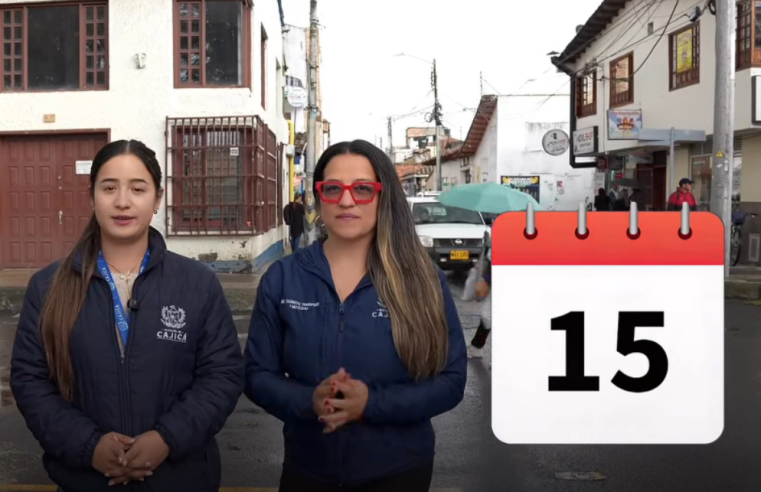 |Cierre vial| temporal por obras de adecuación de andenes en |Cajicá| + Video