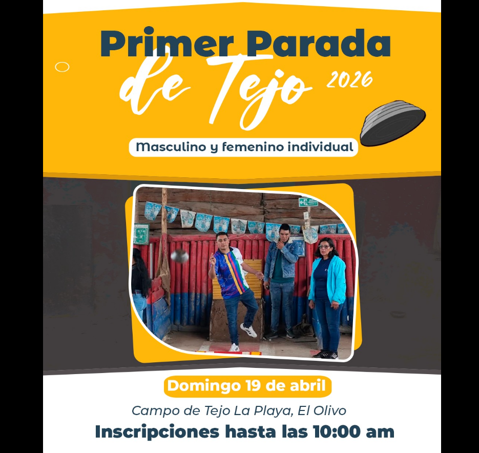 |Primera Parada| de |Tejo| 2026 abre convocatoria para participantes en |Cogua|