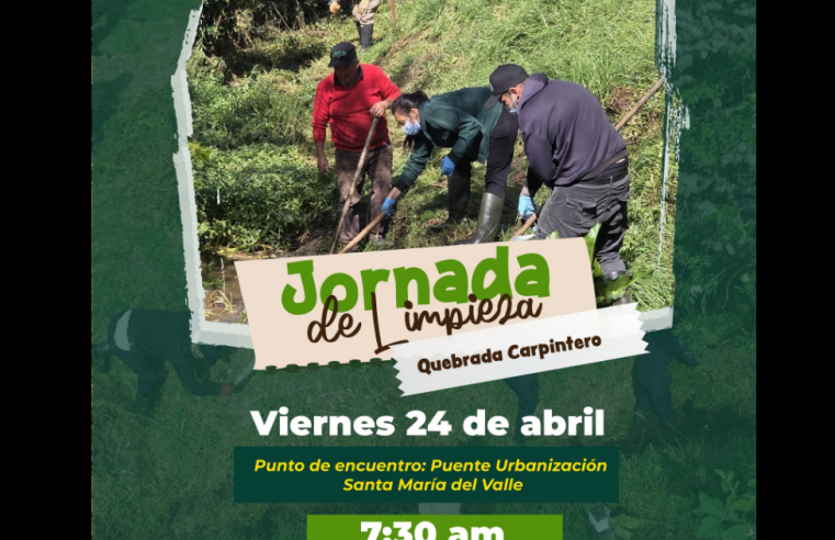 |Cogua| convoca jornada de limpieza en la |quebrada Carpintero|
