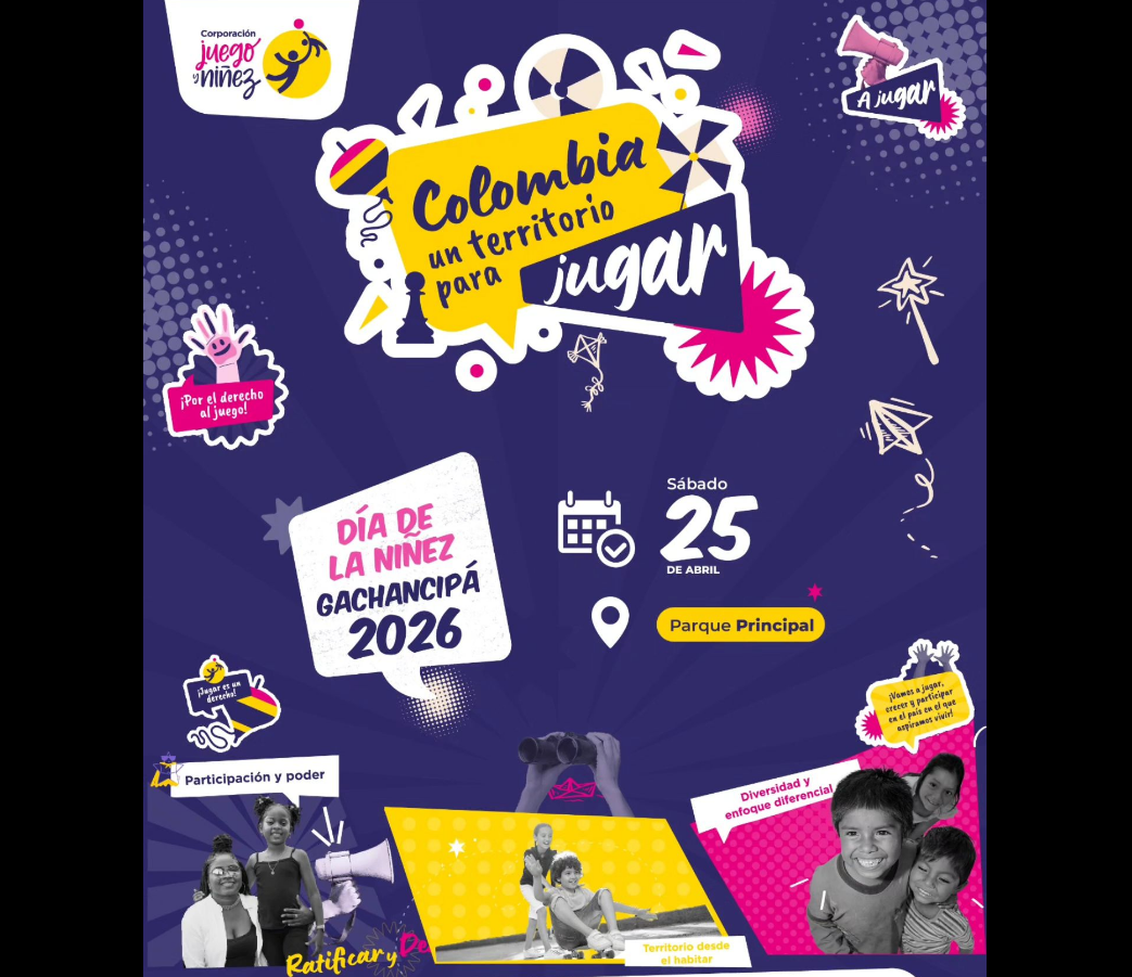 |Gachancipá| celebrará el |Día de la Niñez| con gran jornada de juego y diversión