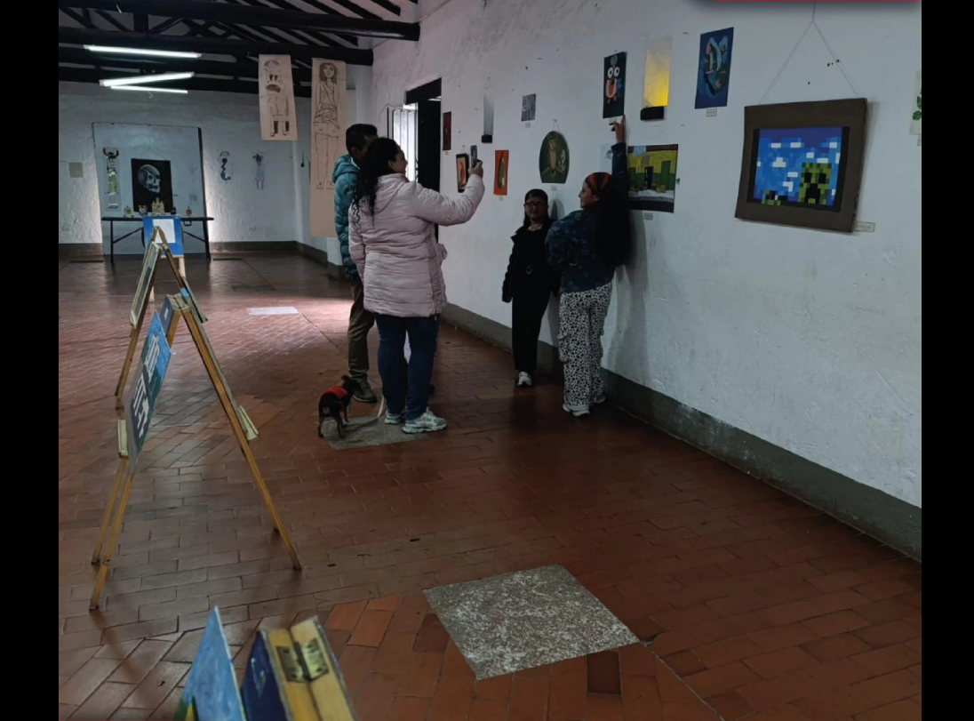 |Gachancipá| exalta el talento local con exitosa exposición de |artes plásticas|