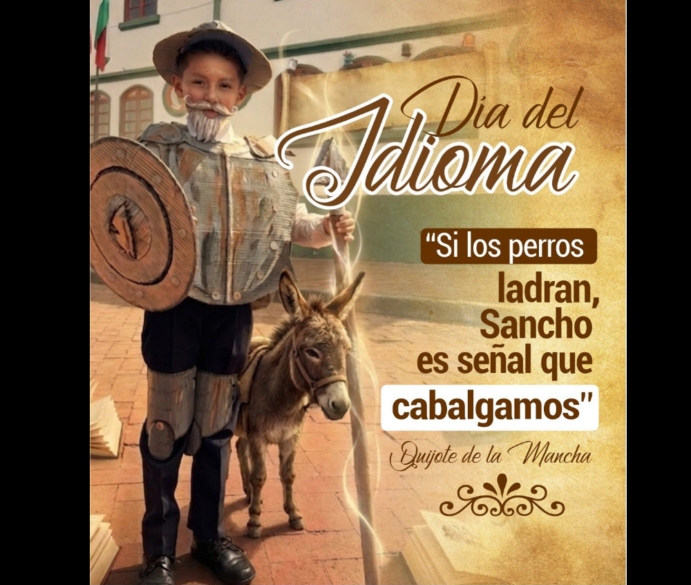 |Nemocón| conmemoró el |Día del Idioma| con una jornada cultural y educativa
