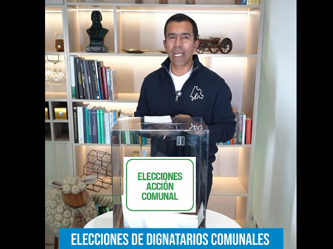 |Cundinamarca| invita a participar en la elección de |líderes comunales| este 26 de abril + Video