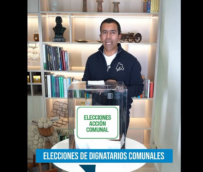 |Cundinamarca| invita a participar en la elección de |líderes comunales| este 26 de abril + Video