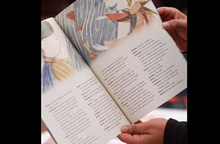 Conmemoraron el |Día del Idioma| y el |Día Mundial del Libro| con una jornada cultural en |Cogua| + Video