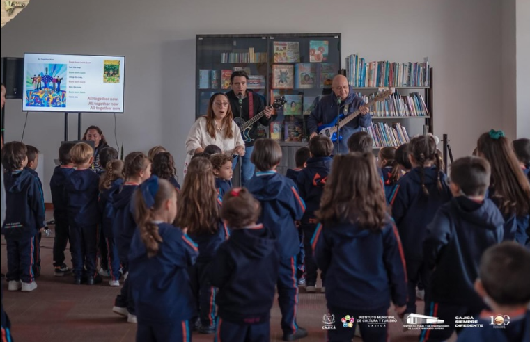 La |Fiesta del Libro| llenó de magia la sala infantil de la |Biblioteca Central| en |Cajicá|