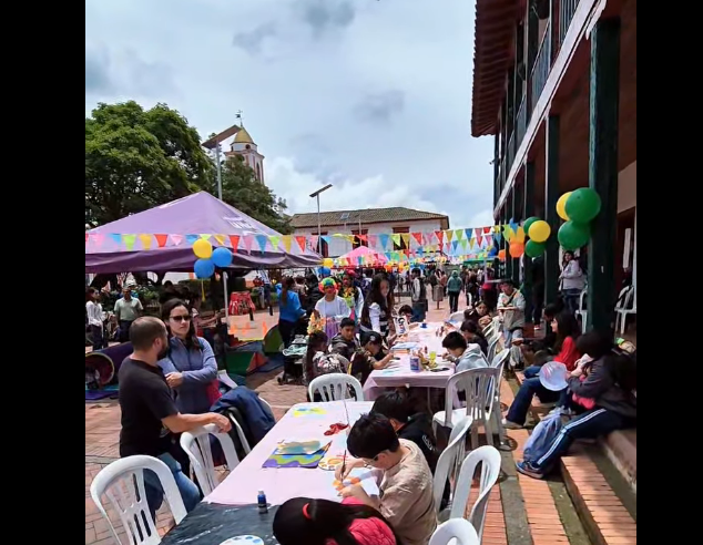 |Cogua| continúa celebrando el |Día de la Niñez| con jornadas de juego y alegría + Video