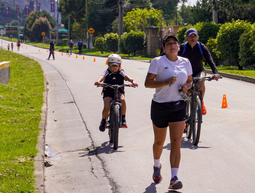 La |Ciclovía| Cajiqueña fortalece la |vida activa| y la |integración comunitaria|