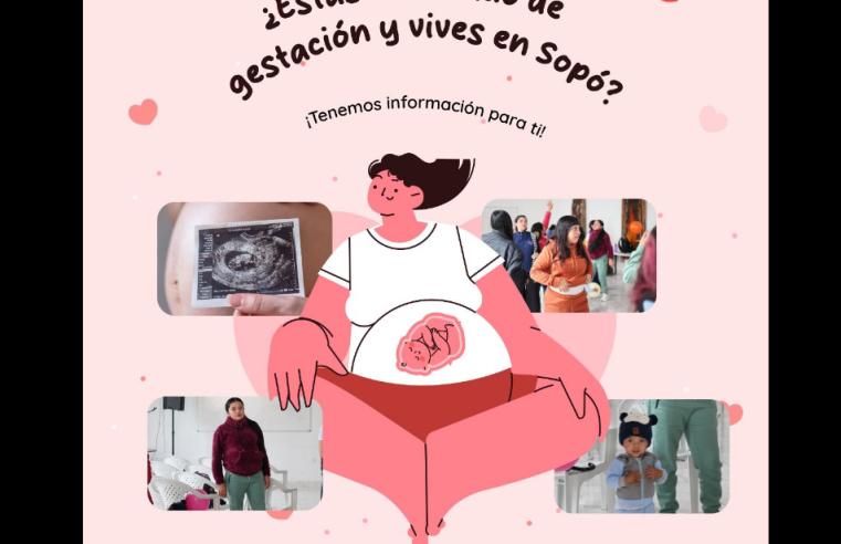|Sopó| invita a |mujeres gestantes| a conocer programas y |beneficios| de acompañamiento
