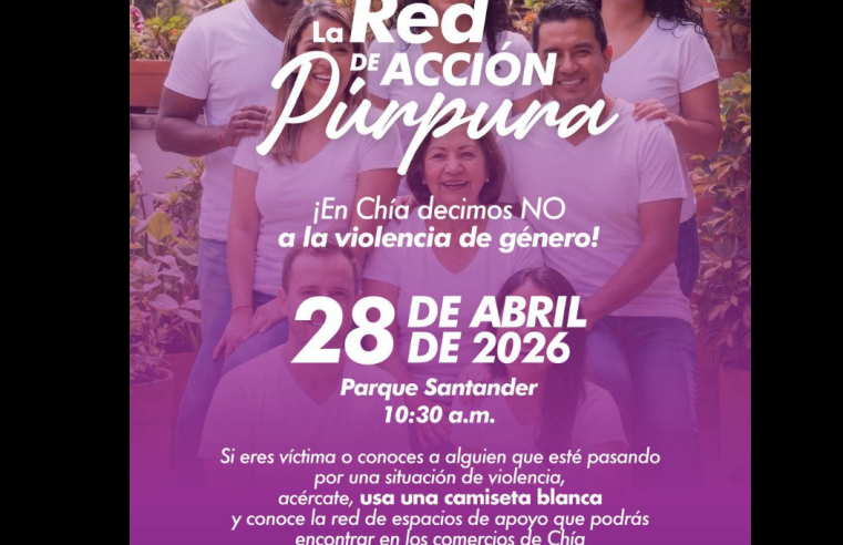 |Chía| activará 16 |Puntos Púrpura| para fortalecer la atención frente a la |violencia de género|
