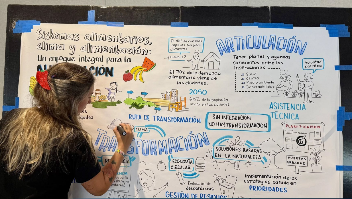 |Cajicá| destacó en evento internacional sobre |sistemas alimentarios| urbanos en |Brasil|