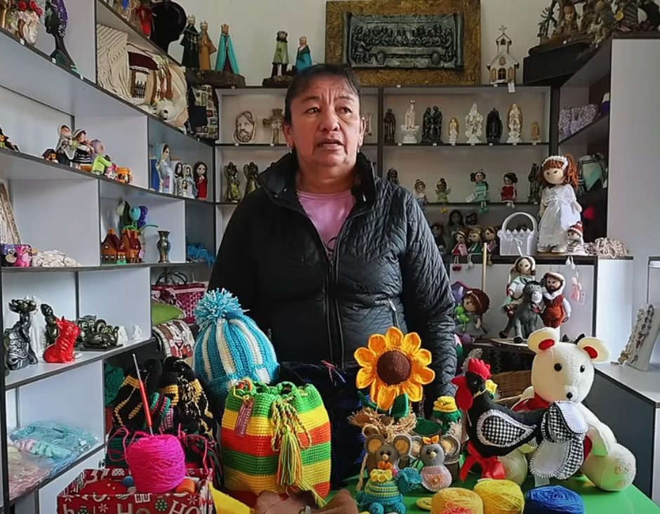 |Luz Mery| transforma su historia de vida en arte y esperanza en |Cajicá| + Video