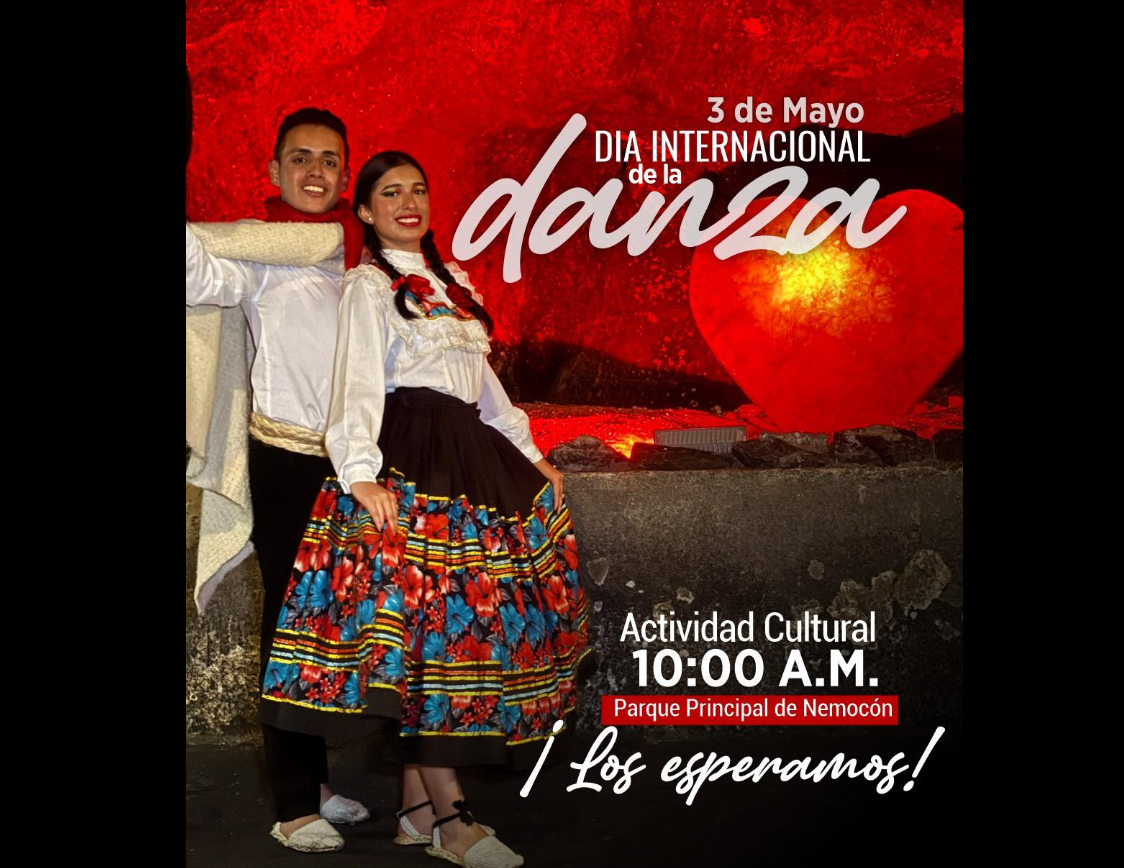 |Nemocón| celebrará el Día Internacional de la Danza en el |Parque Principal|