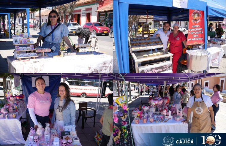 |Feria| del Mes de las |Madres| impulsó el |emprendimiento| y la |economía local| en |Cajicá|