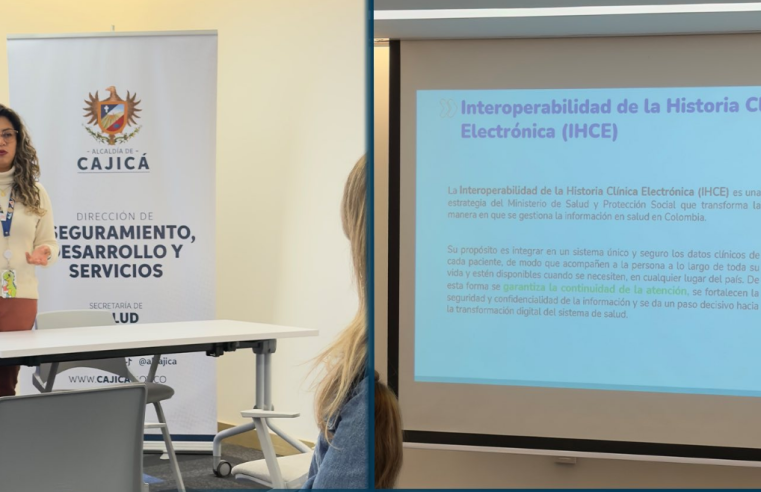 |Cajicá| fortalece capacidades del sector |salud| con jornada de capacitación