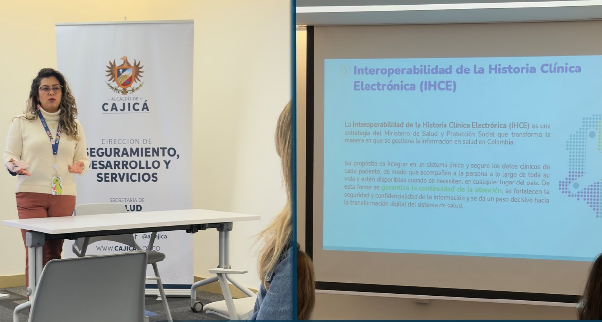 |Cajicá| fortalece capacidades del sector |salud| con jornada de capacitación