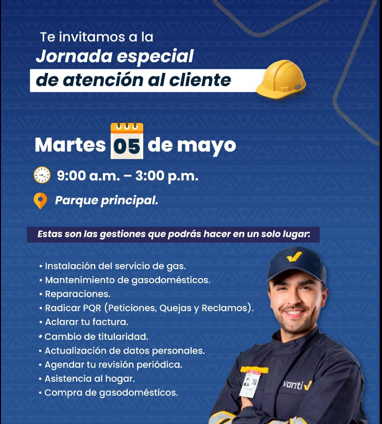 |Sopó| realizará jornada de |atención al cliente| para trámites de |gas|