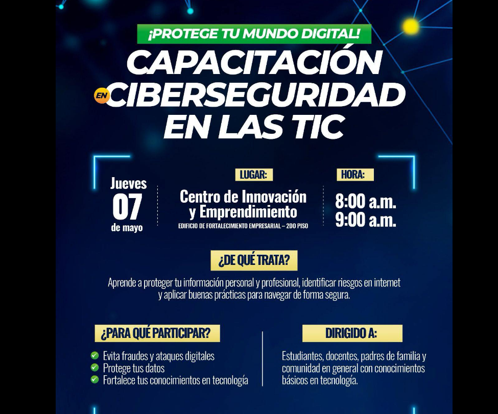 |Cajicá| promueve capacitación en |seguridad digital| para proteger la |información personal|