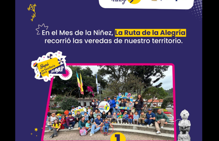 Ruta de la Alegría llevó |diversión| e |integración| a comunidades de |Sopó|