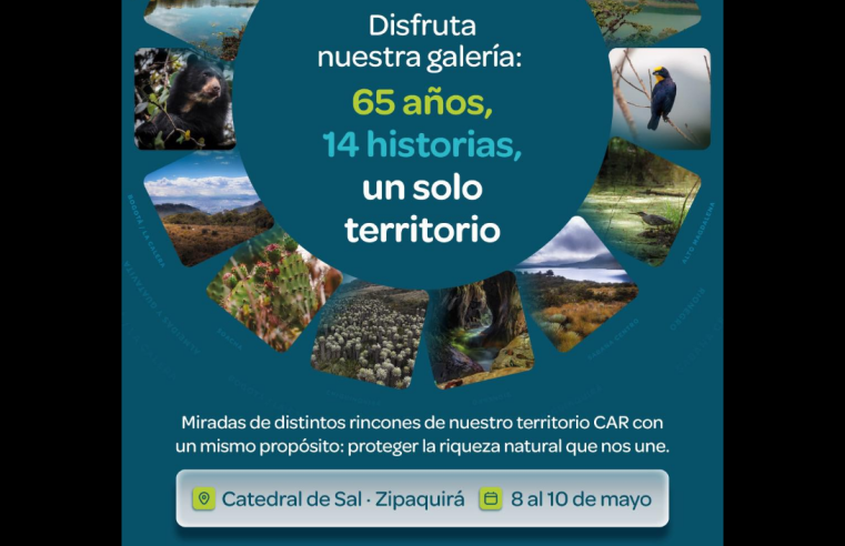 Galería itinerante de la |CAR| llega a |Zipaquirá| para destacar la |riqueza natural| del territorio