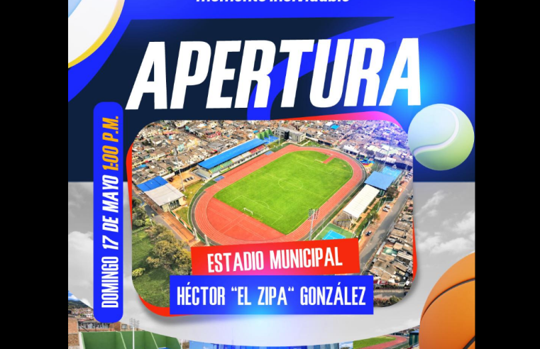 Este domingo será la reapertura del |Estadio Municipal| Héctor “El Zipa” González